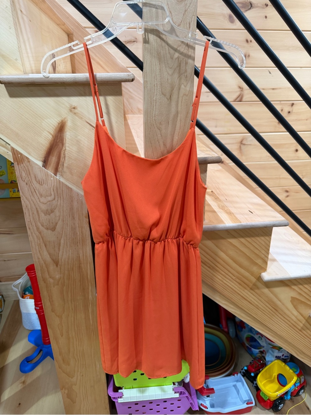 Milano Orange Mini Dress